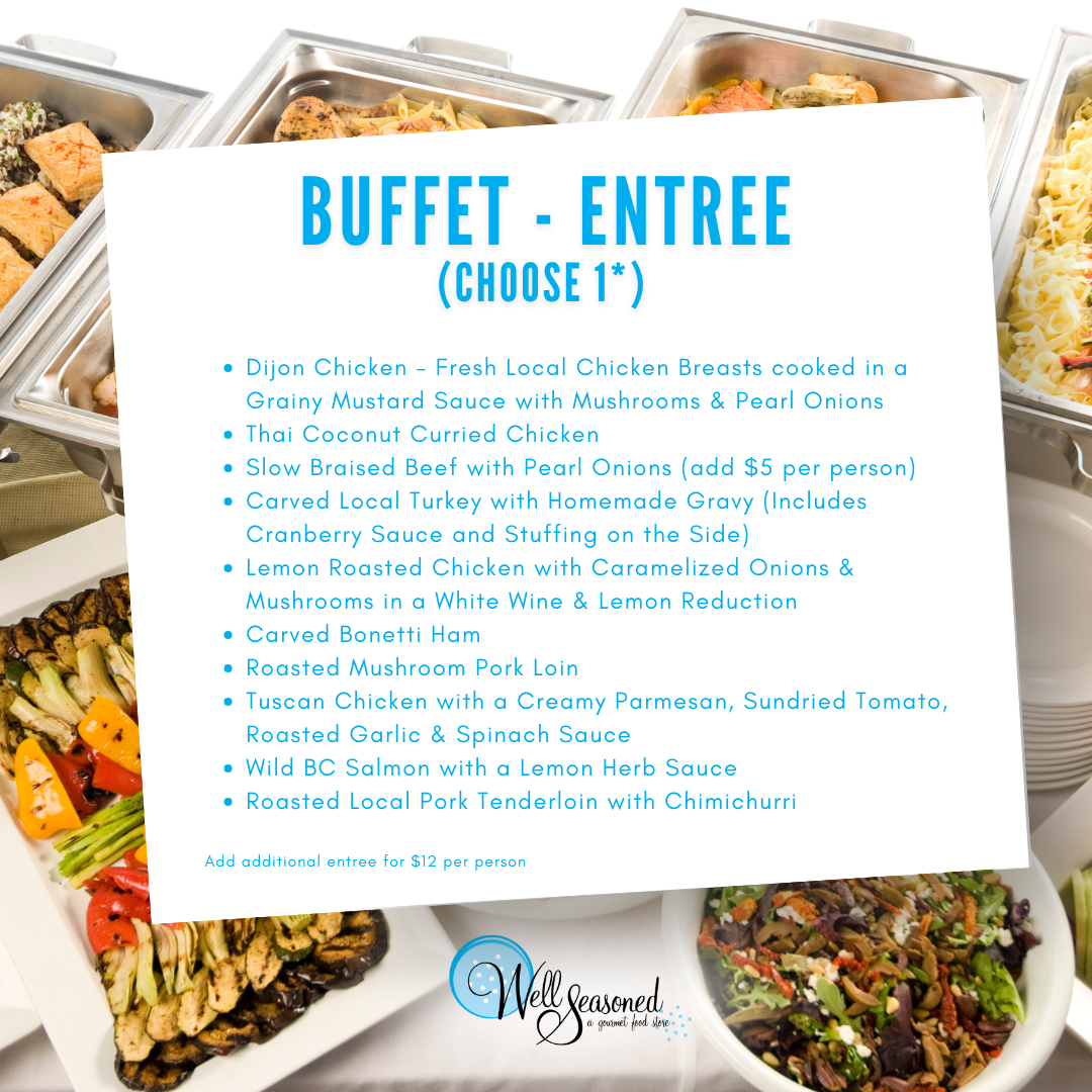2025 Christmas Catering - Lunch and Dinner Buffets