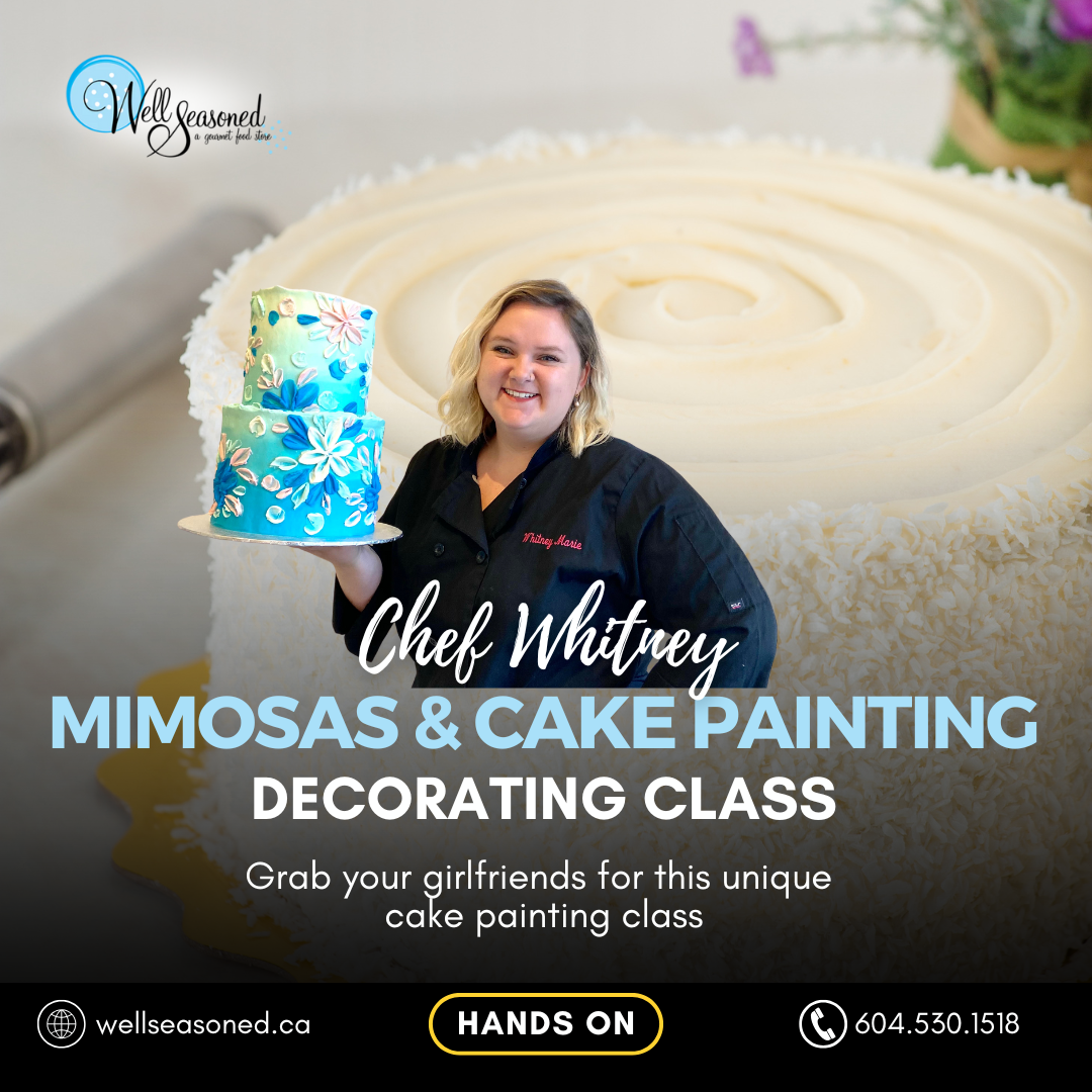 Jan 25 | Mimosas & Cake Painting w/ Chef Whitney