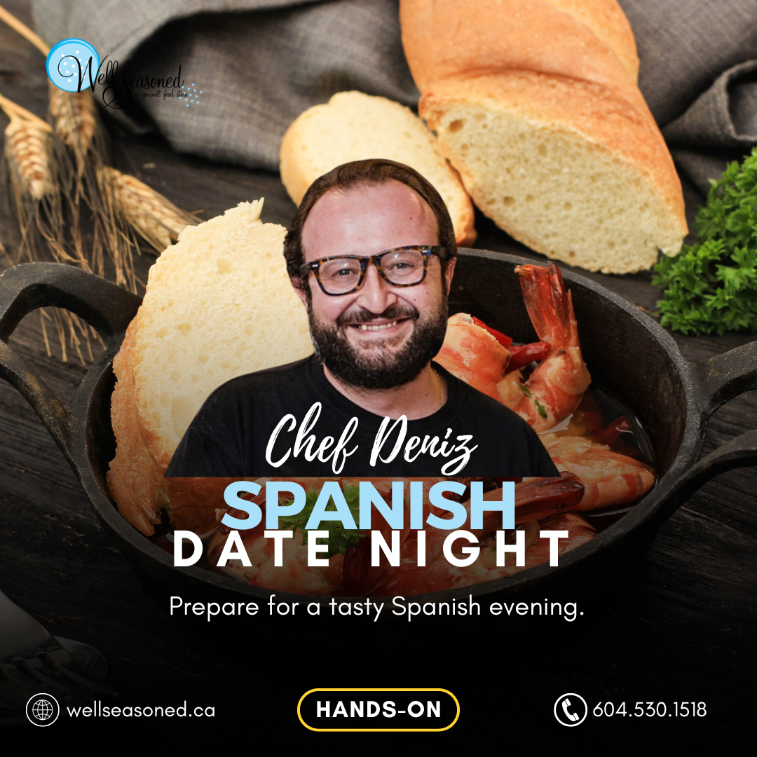 Dec 5 | Spanish Date Night w/ Chef Deniz