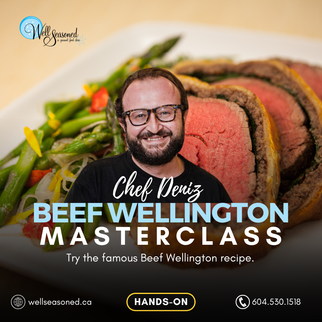 Nov 10 | Beef Wellington Masterclass w/ Chef Deniz