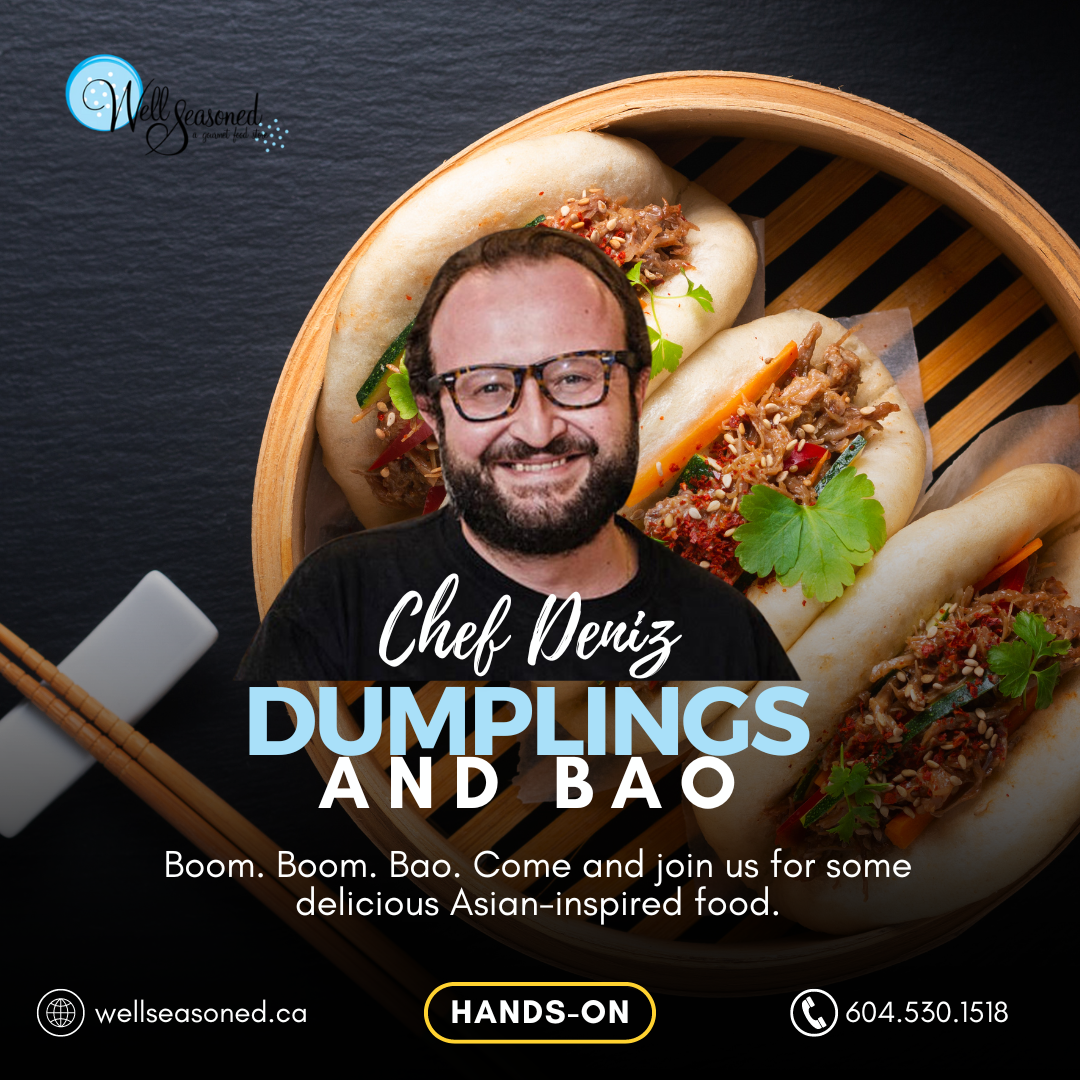 Feb 3 | Dumplings and Bao w/ Chef Deniz