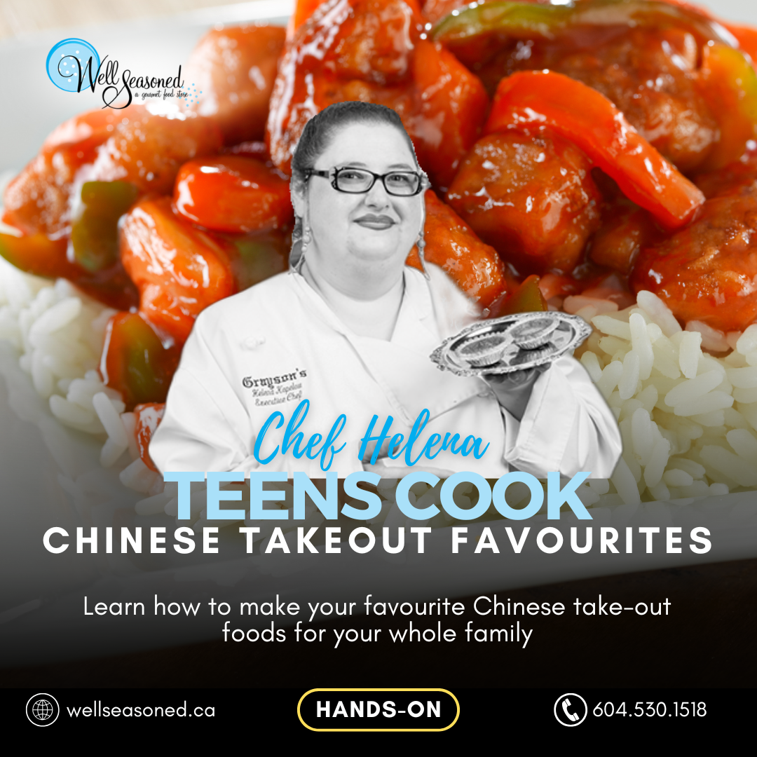 Feb 7 | Teens Cook Chinese Takeout w/ Chef Helena