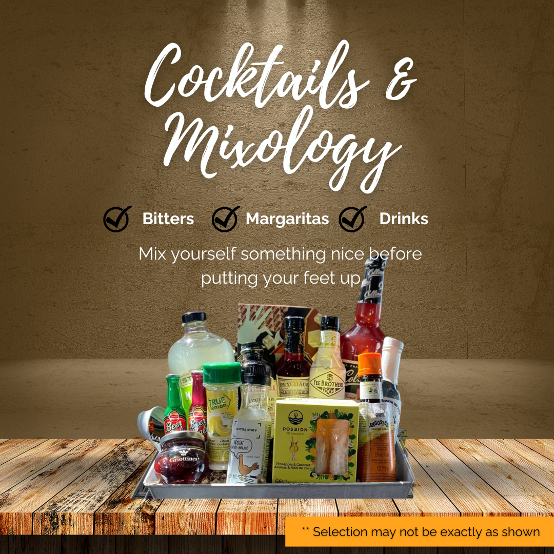 Cocktails & Mixology Gift Basket