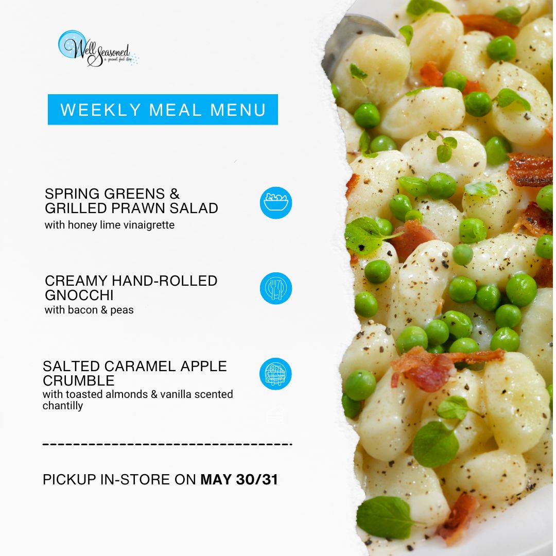 Weekly Meal Pick-Ups: Well Seasoned Gourmet-To-Go