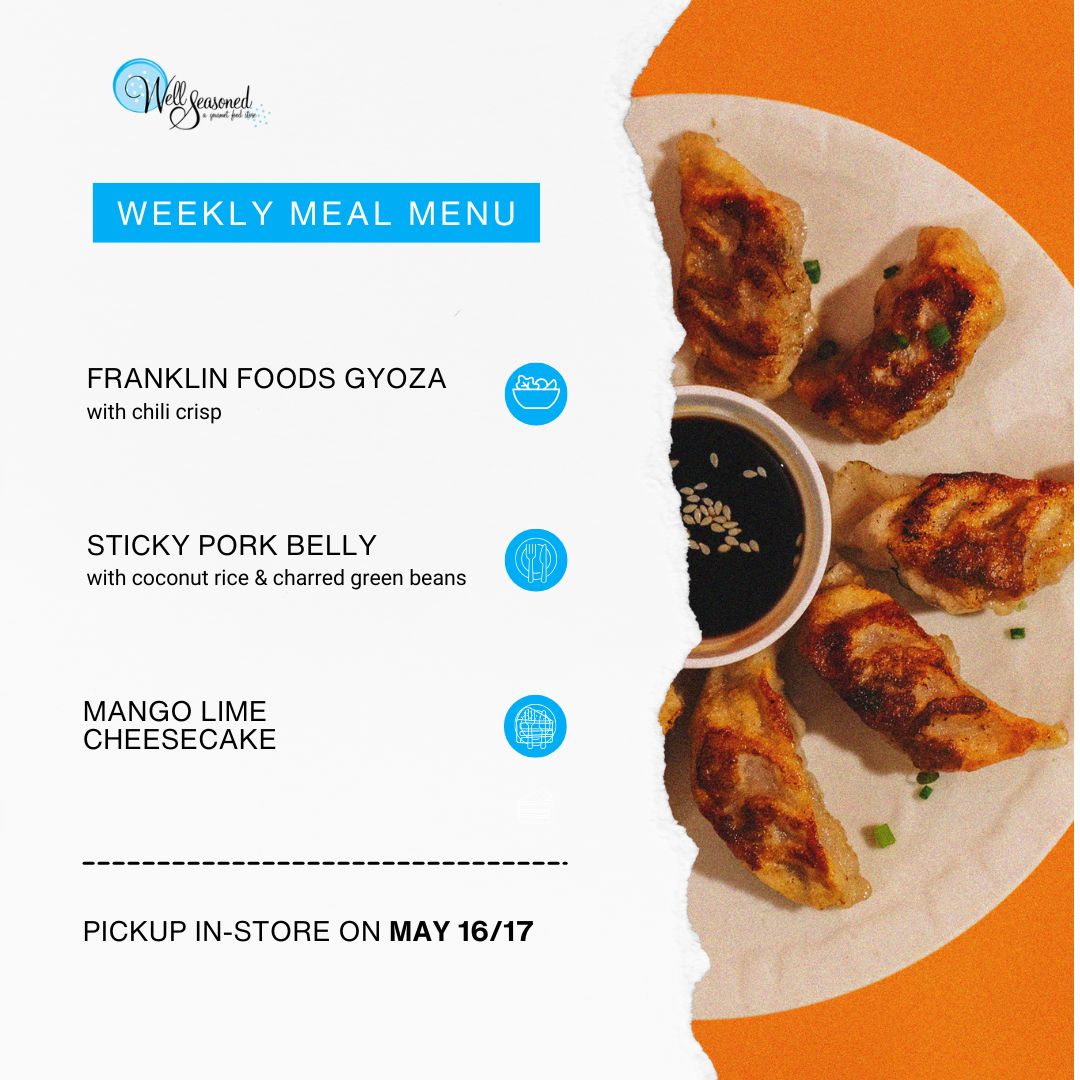 Weekly Meal Pick-Ups: Well Seasoned Gourmet-To-Go