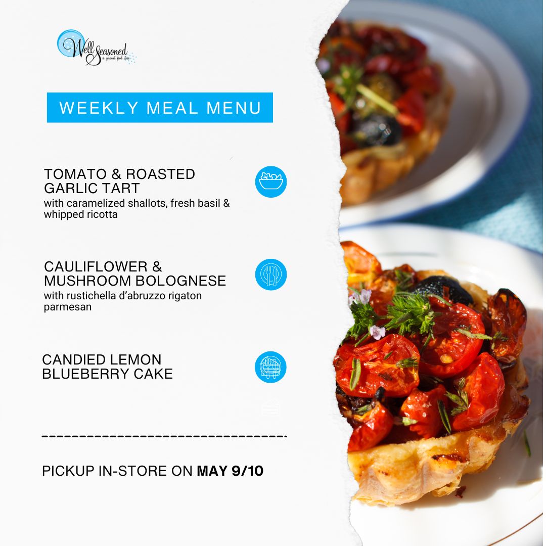 Weekly Meal Pick-Ups: Well Seasoned Gourmet-To-Go