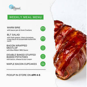 Weekly Meal Pick-Ups: Well Seasoned Gourmet-To-Go