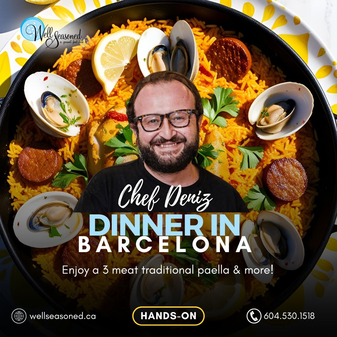 May 23 | Dinner in Barcelona w/ Chef Deniz