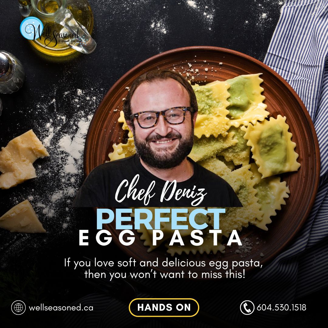 Feb 18 | Perfect Egg Pasta w/ Chef Deniz