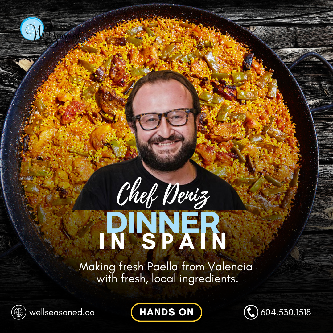 Dec 2 | Dinner in Spain w/ Chef Deniz