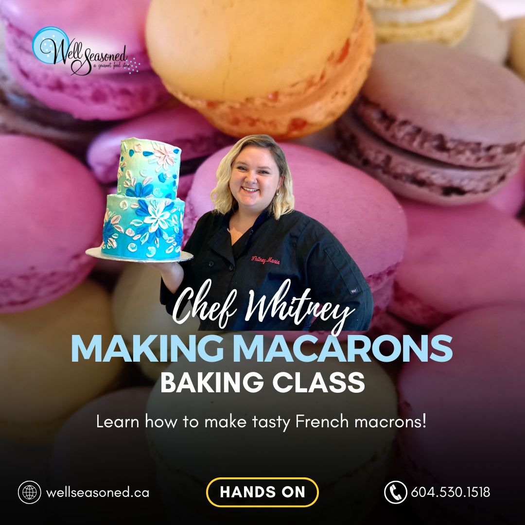 Nov 9 | Making Macarons w/ Chef Whitney