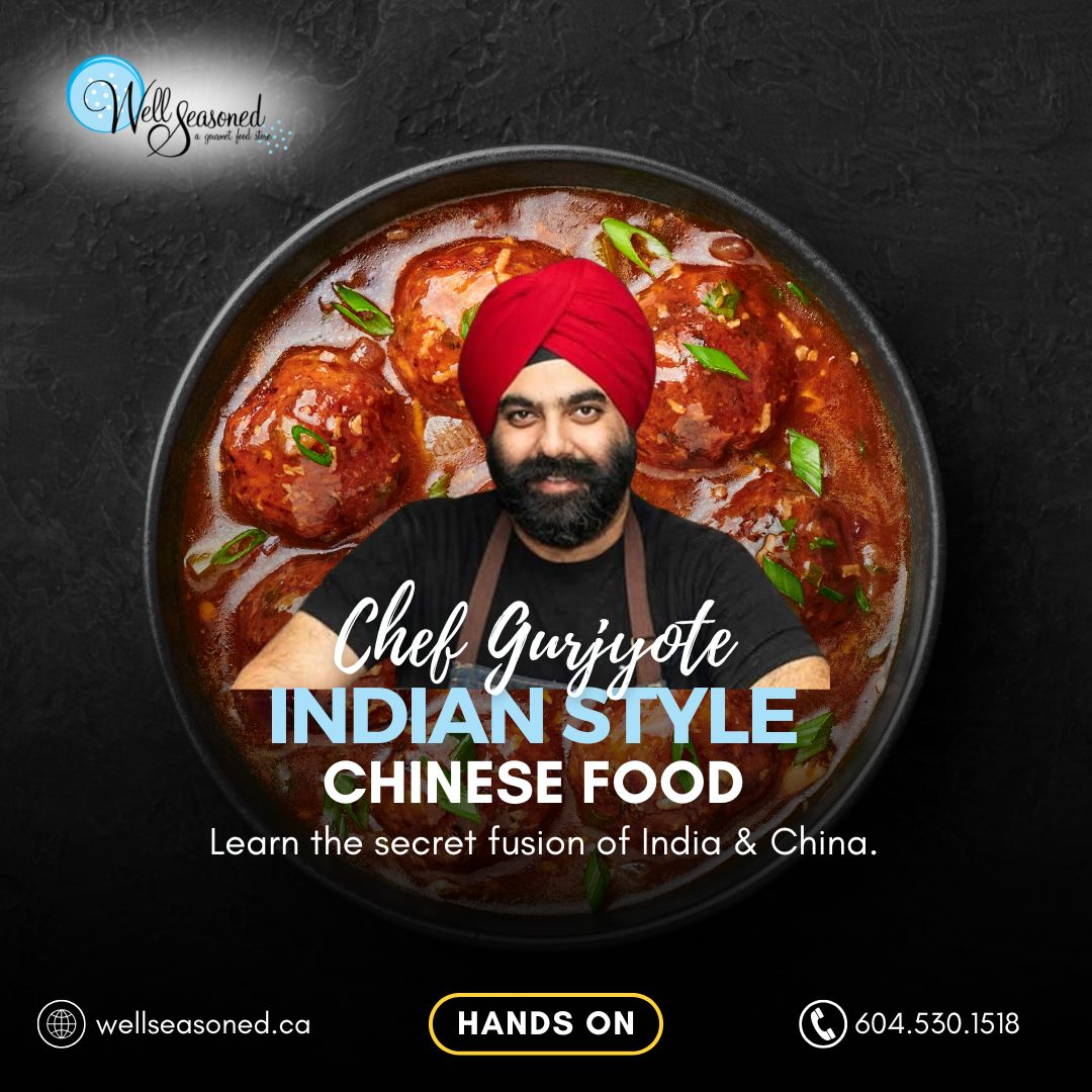 May 21 | Indian Style Chinese Food w/ Chef Gurjyote