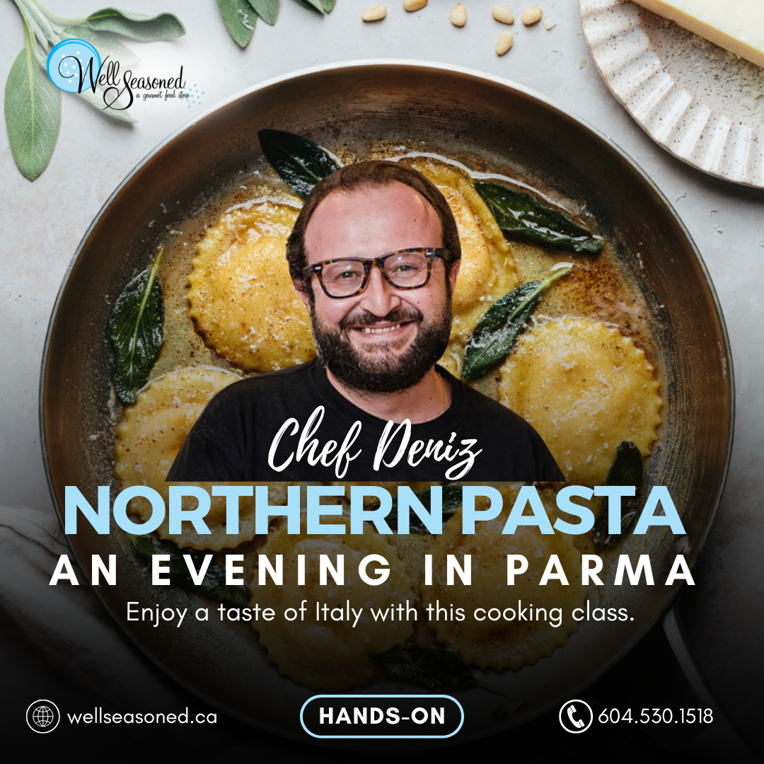 Nov 12 | Northern Pasta, Evening In Parma w/ Chef Deniz