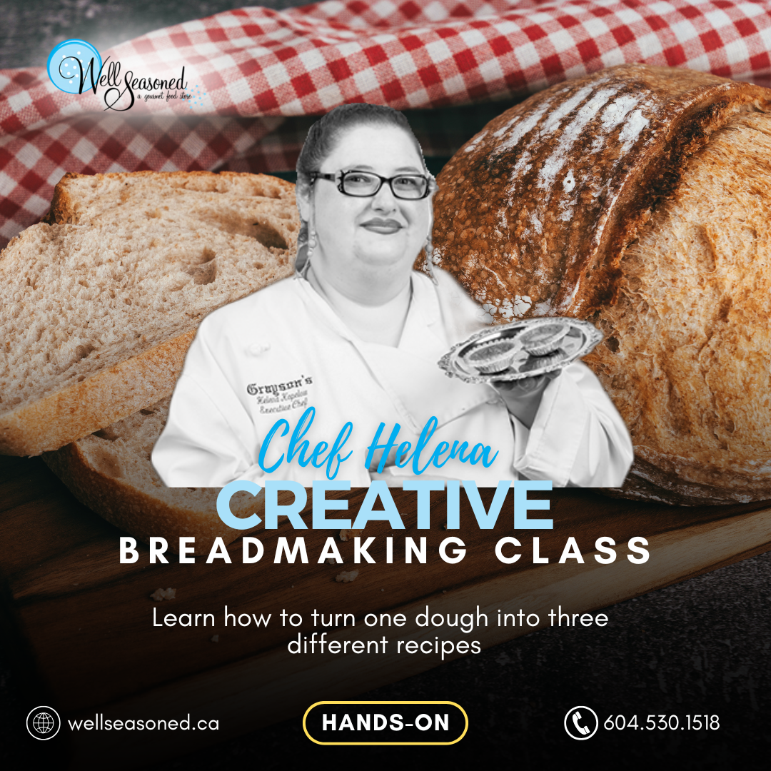Jan 10 | Creative Breadmaking w/ Chef Helena