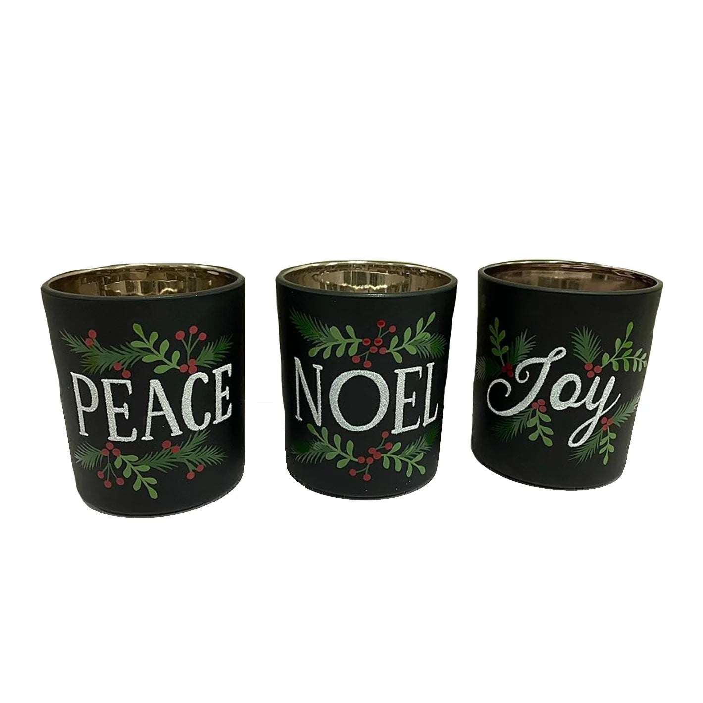 Koppers Christmas Candle Holders