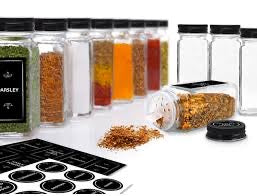 Danesco Spice Jar Set of 12