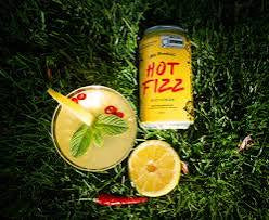 Hot Fizz Spicy Lemon Sparkling Mocktail