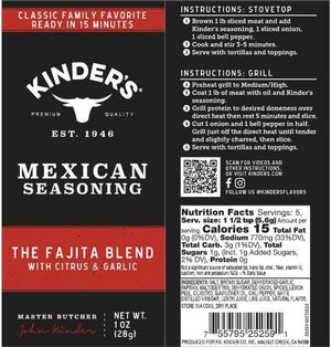 Kinders Sauces & Seasonings