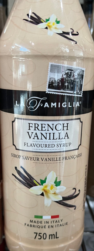 La Famiglia Flavoured Syrups