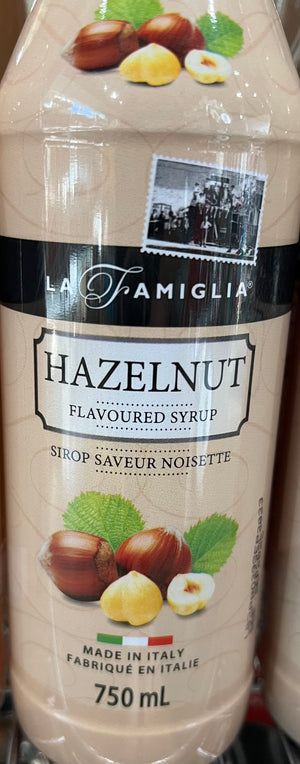 La Famiglia Flavoured Syrups