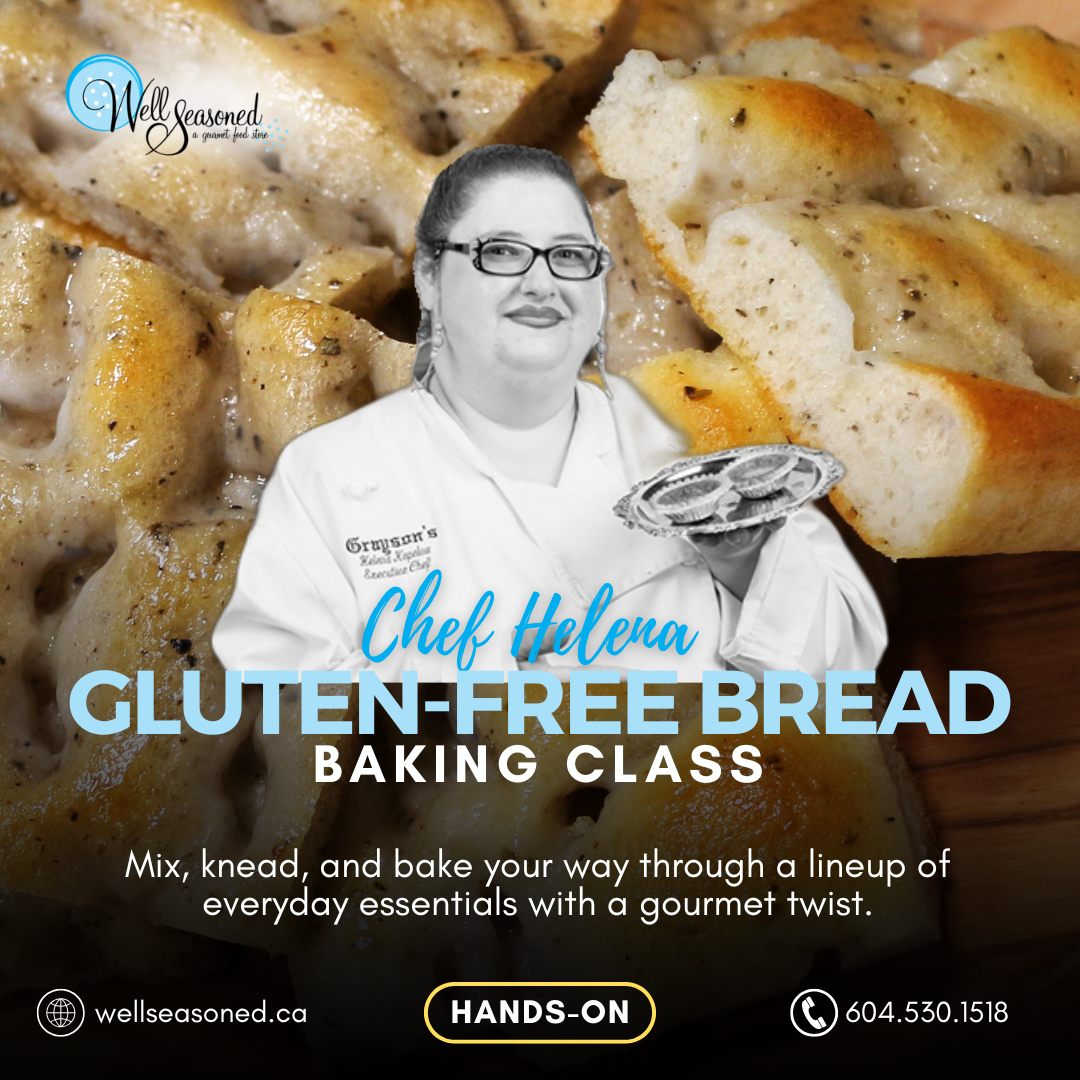 June 13 | Gluten-Free Bread w/ Chef Helena