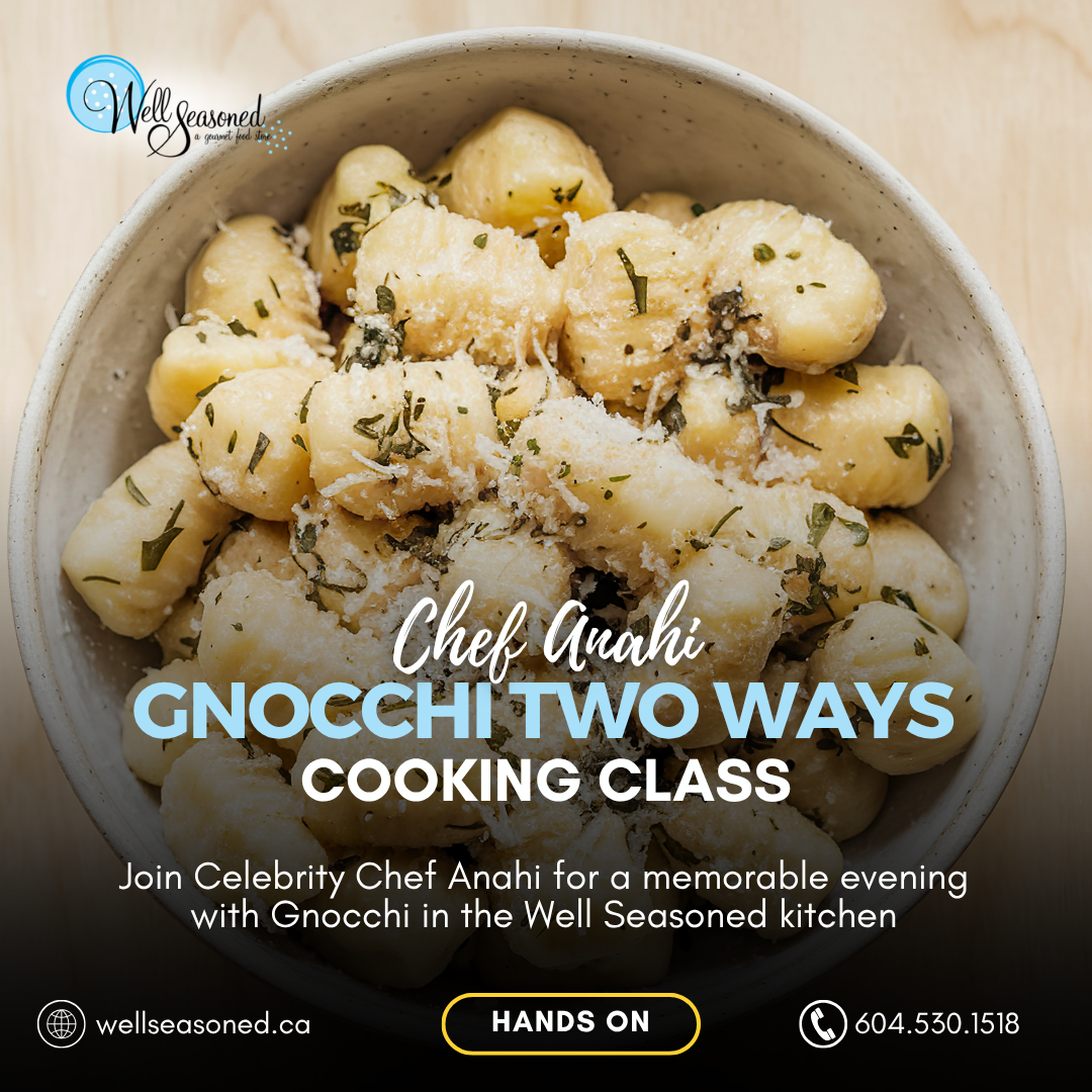 Sept 3 | Gnocchi Two Ways w/ Chef Anahi