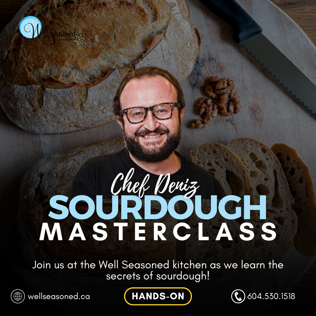 Sep 26 | Sourdough Masterclass w/ Chef Deniz