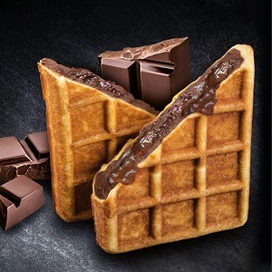 Belgian Chocolate Filled Waffle