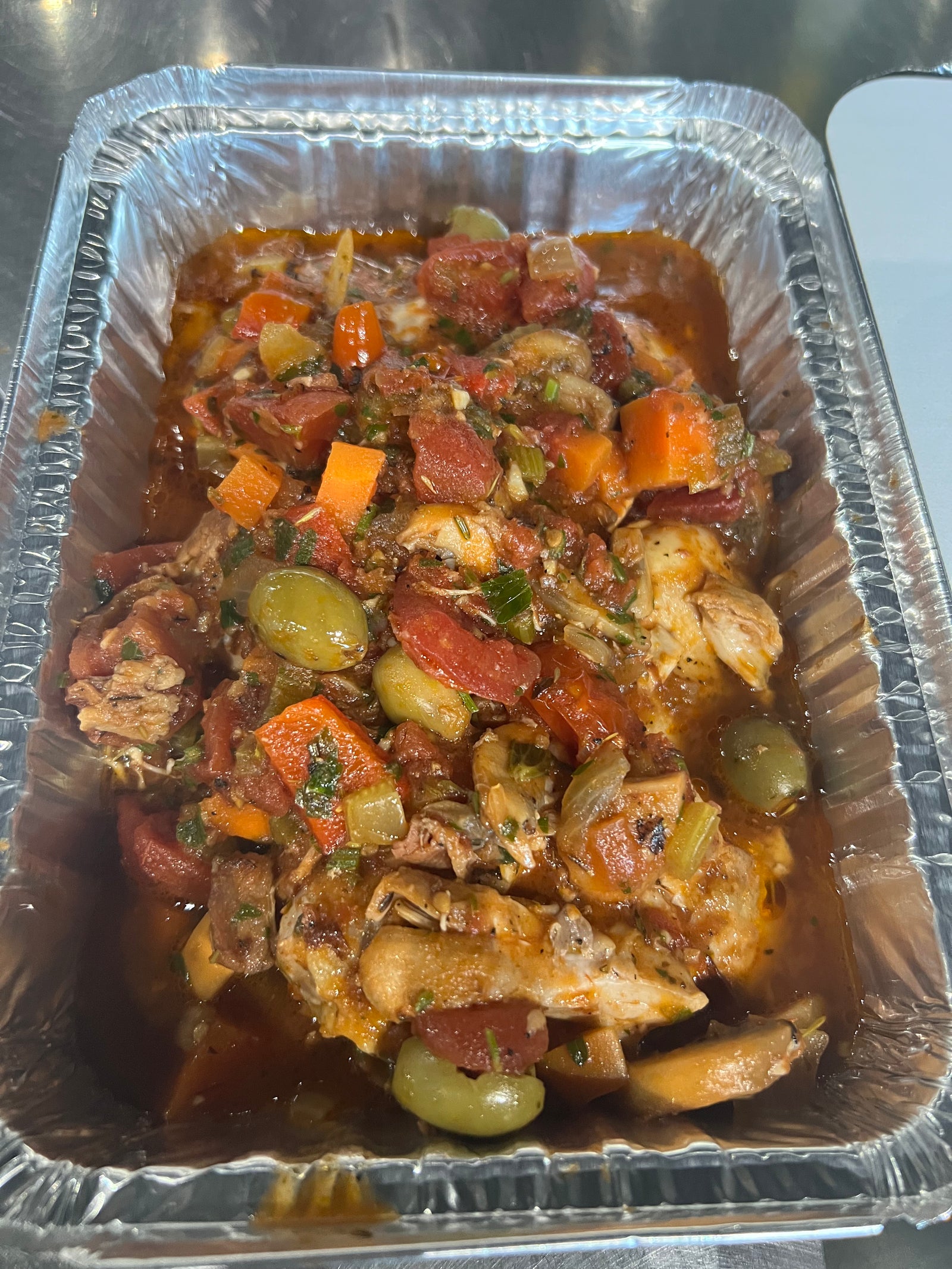 Gourmet to Go Entrées & Sides: Chicken Cacciatore