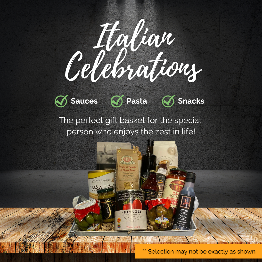 Italian Celebrations Gift Basket