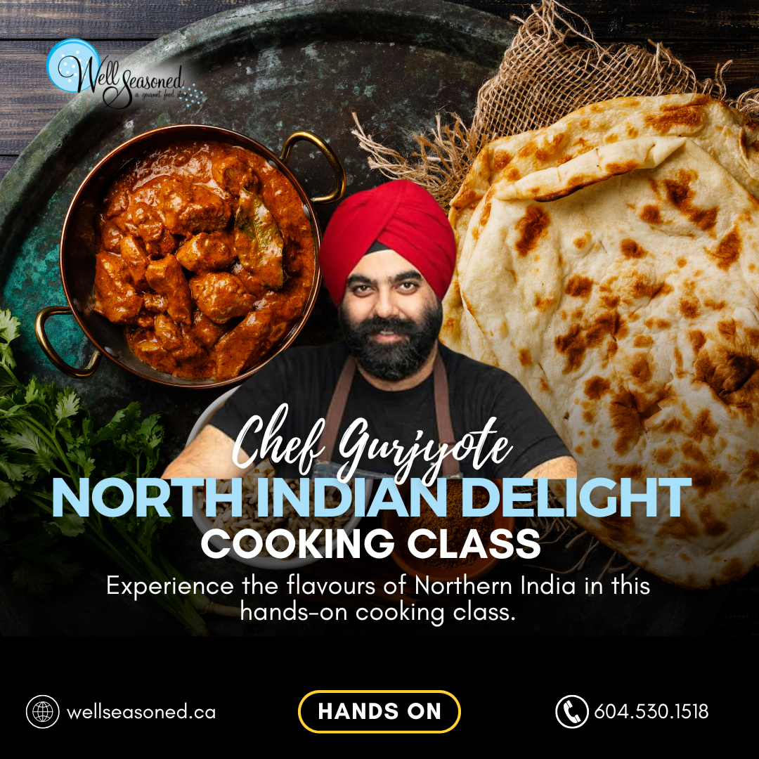 Nov 19 | North Indian Delight w/ Chef Gurjyote