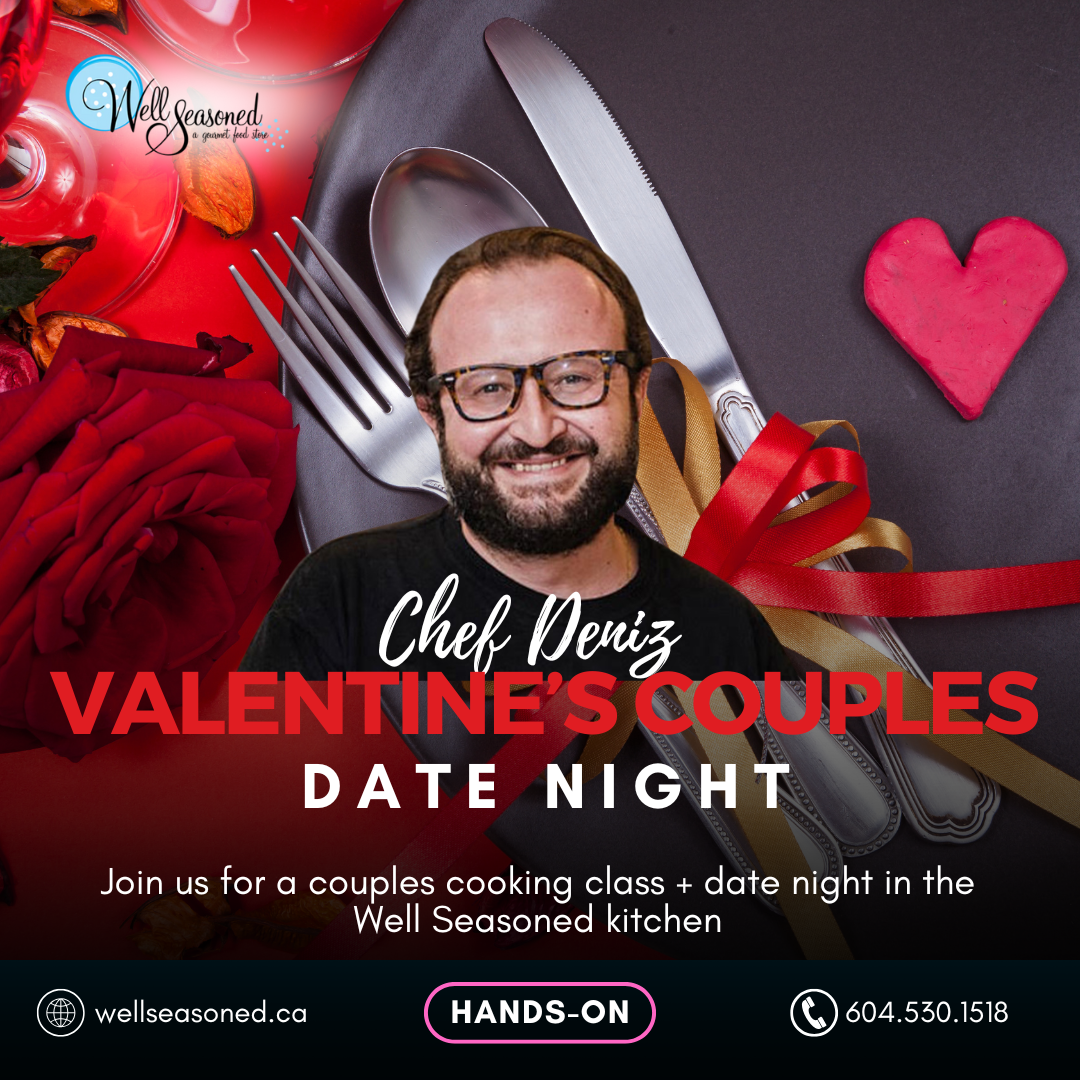Feb 14 | Valentine's Date Night w/ Chef Deniz
