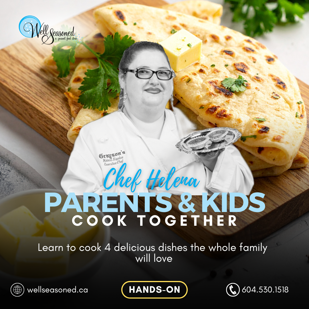 Jan 24 | Parents & Kids Cook East Indian w/ Chef Helena