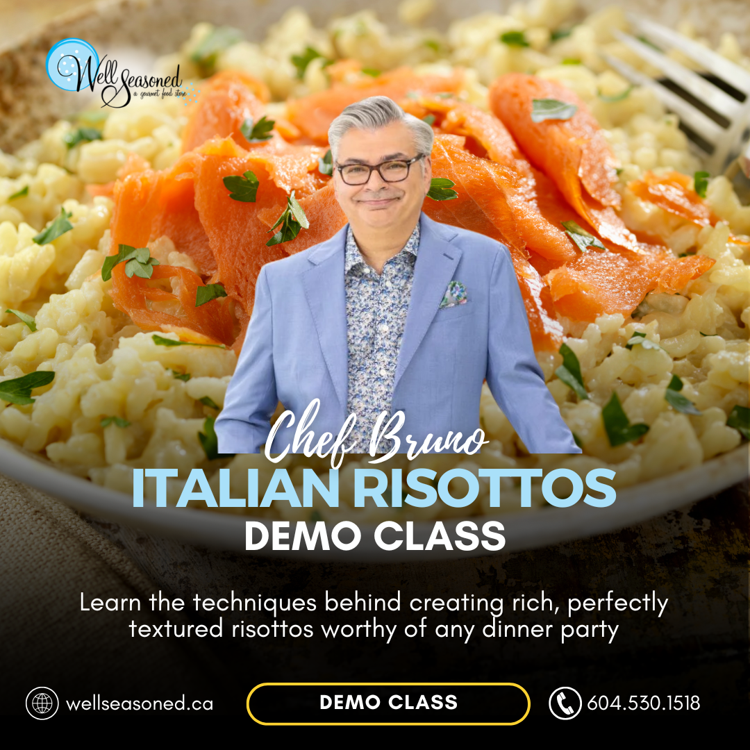 Aug 11 | Risottos w/ Chef Bruno