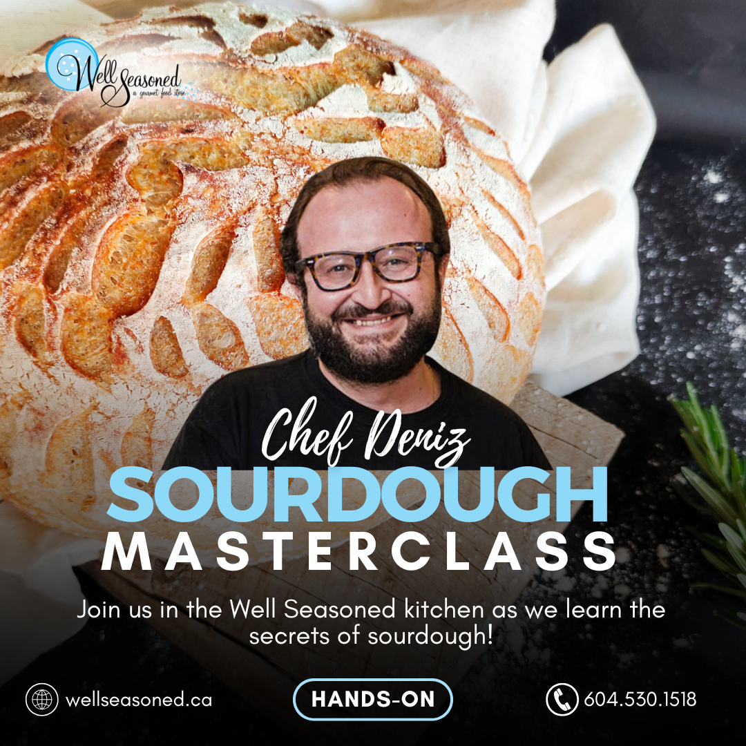 Dec 2 | Sourdough Masterclass w/ Chef Deniz
