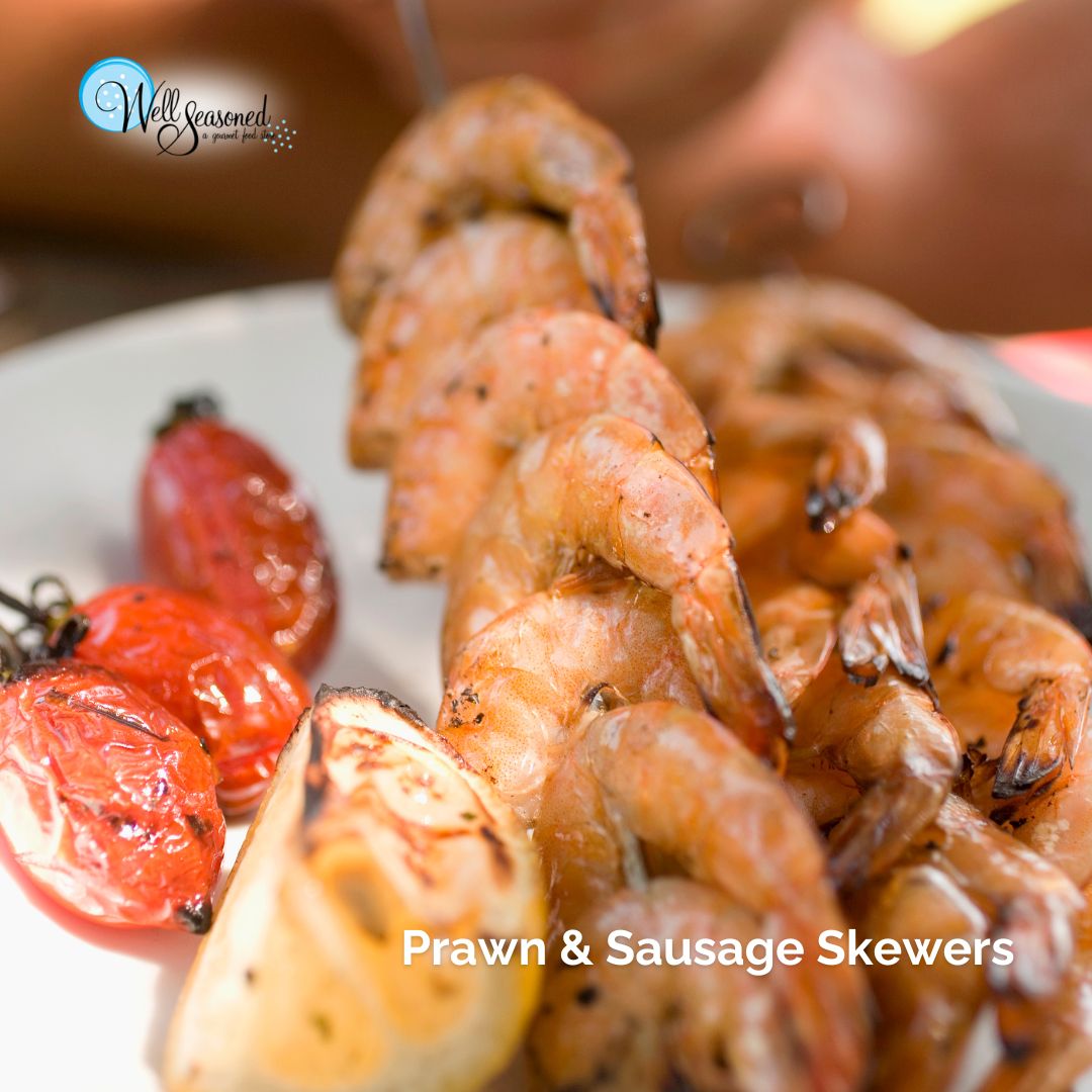 Prawn & Sausage Skewers