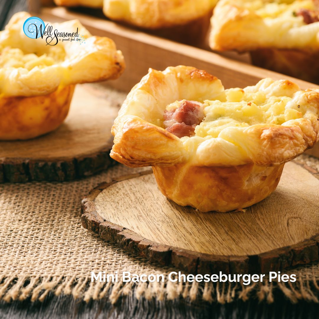 Mini Bacon Cheeseburger Pies