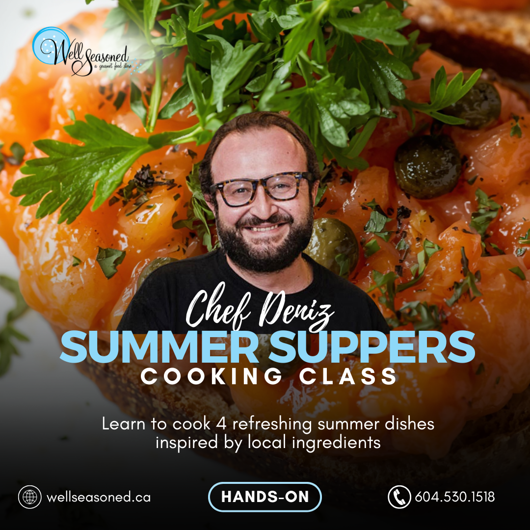 July 22 | Summer Suppers w/ Chef Deniz