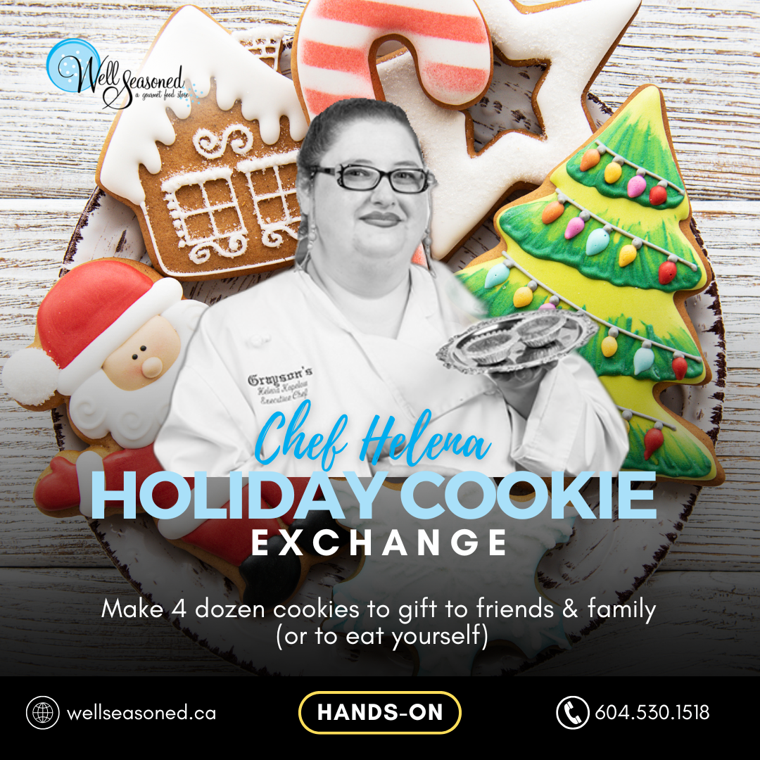 Nov 6 | Holiday Cookie Exchange w/ Chef Helena