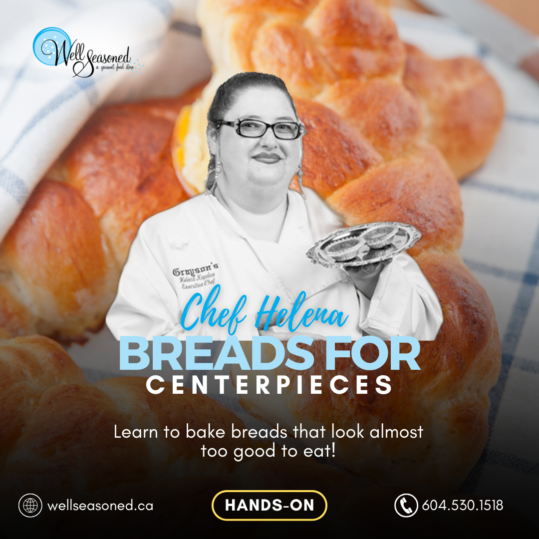 Dec 3 | Bread for Centerpieces w/ Chef Helena