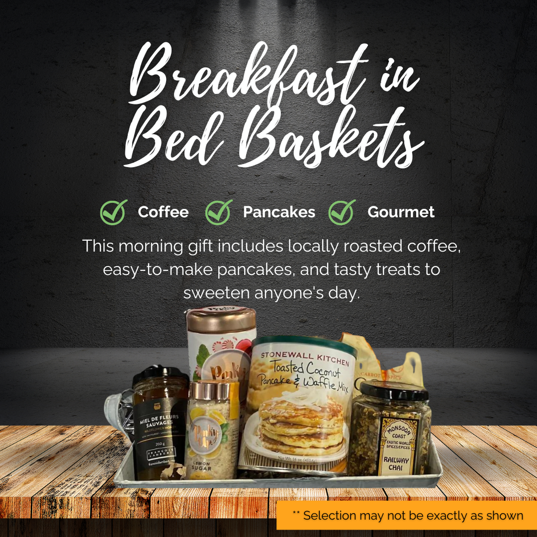 Breakfast in Bed Gift Basket