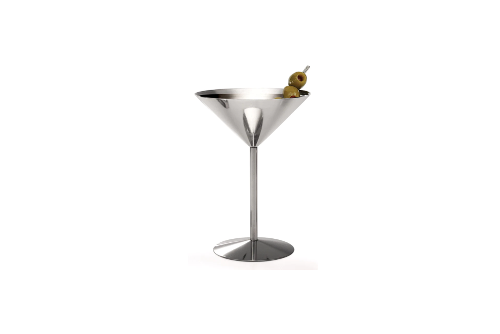 Danesco Stainless Steel Martini Glass