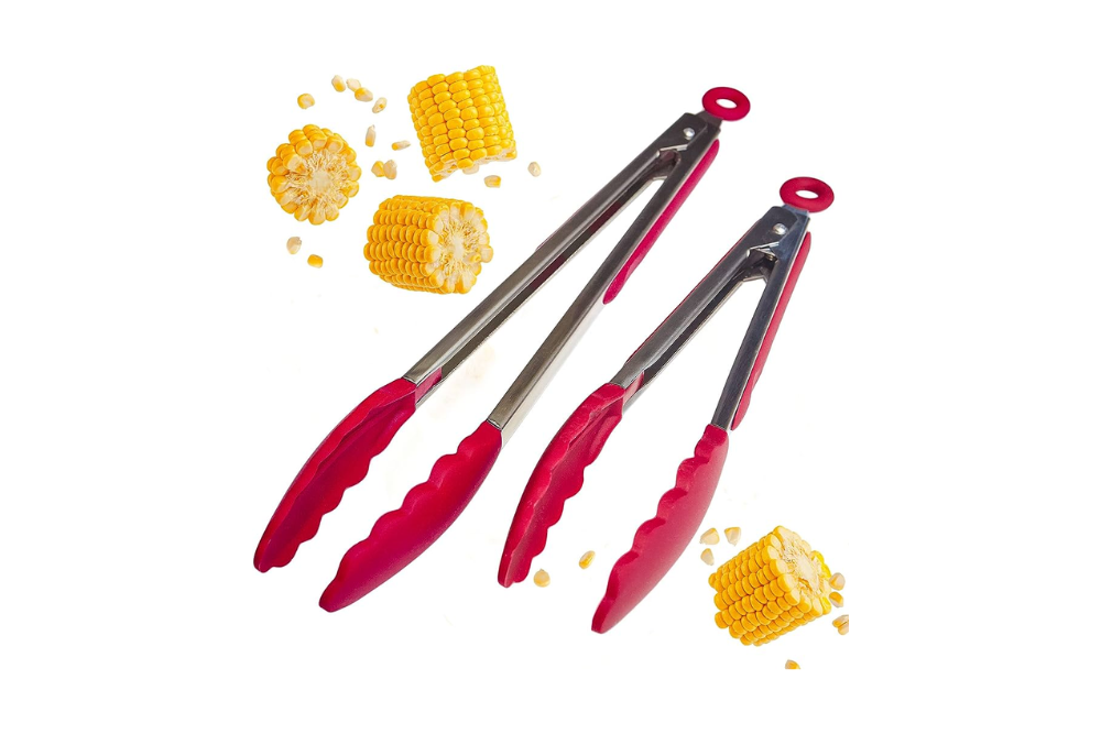 Kitchen Basics Silicone Tongs