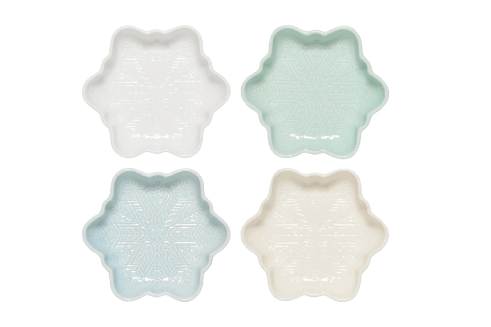 Now Design by DANICA Snowflakes Dipping Dish Set