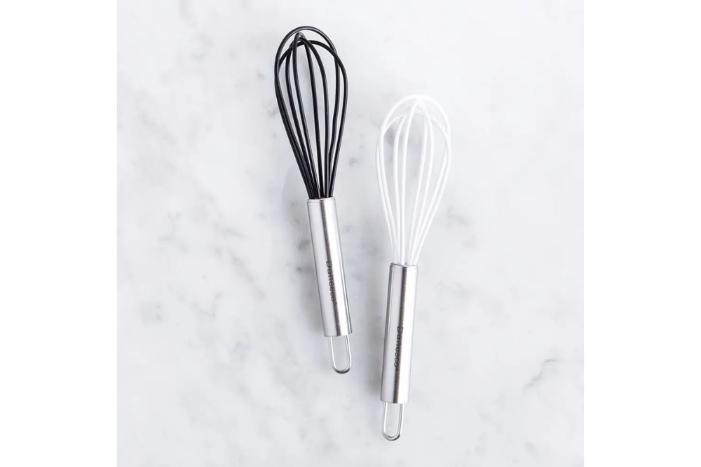 Danesco Mini Silicone Kitchen Utensils~ Black and White Edition