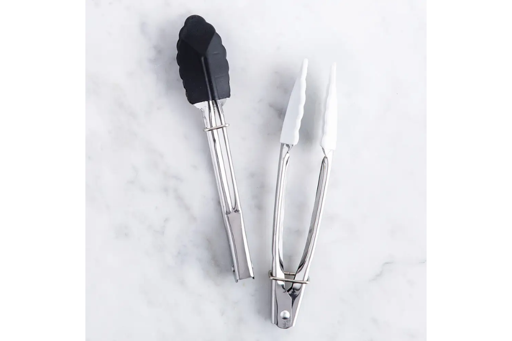 Danesco Mini Silicone Kitchen Utensils~ Black and White Edition