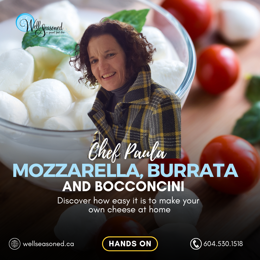 Feb 7 | Mozzarella, Burrata, and Bocconcini w/ Chef Paula