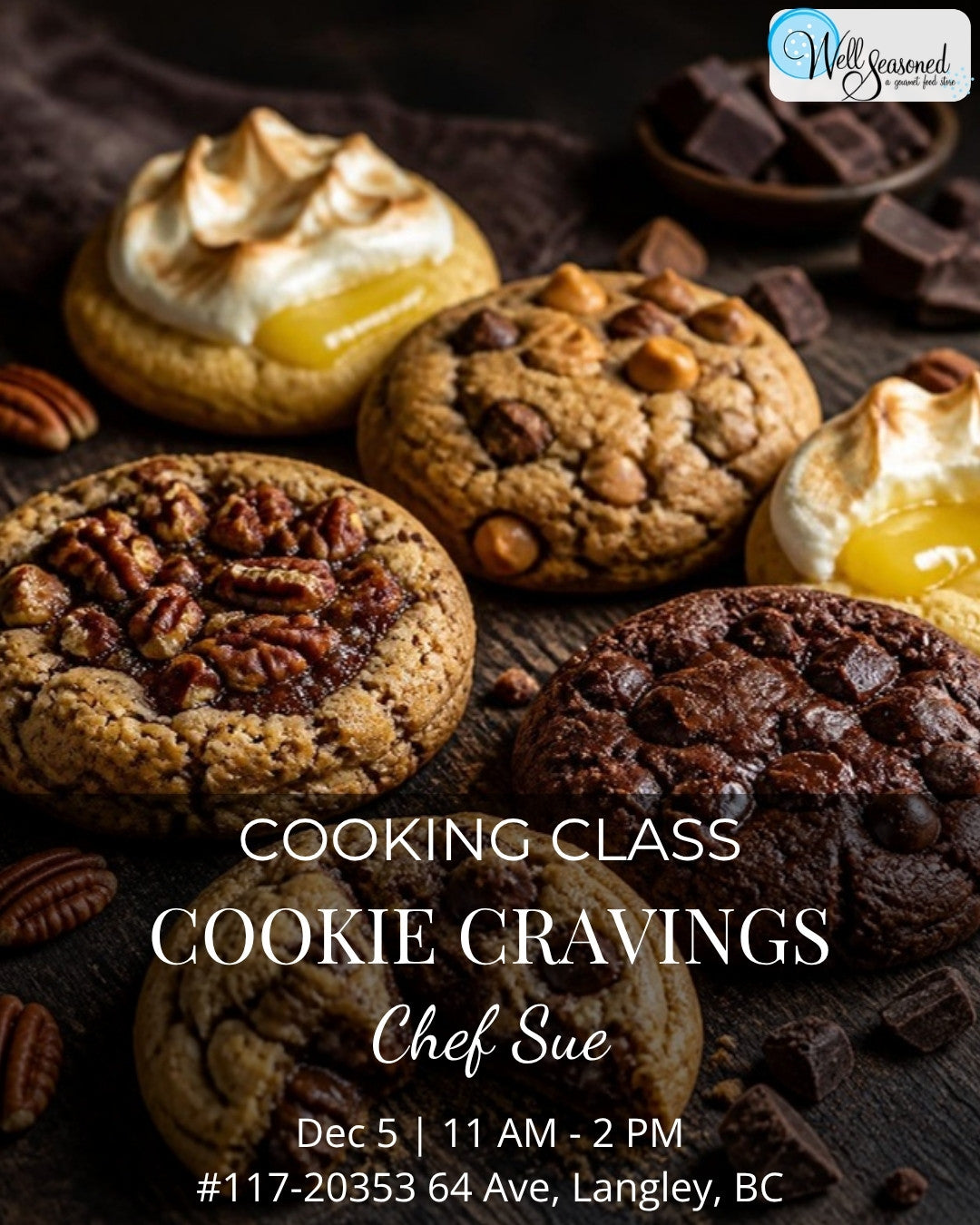 Dec 5 | Cookie Cravings w/ Chef Sue
