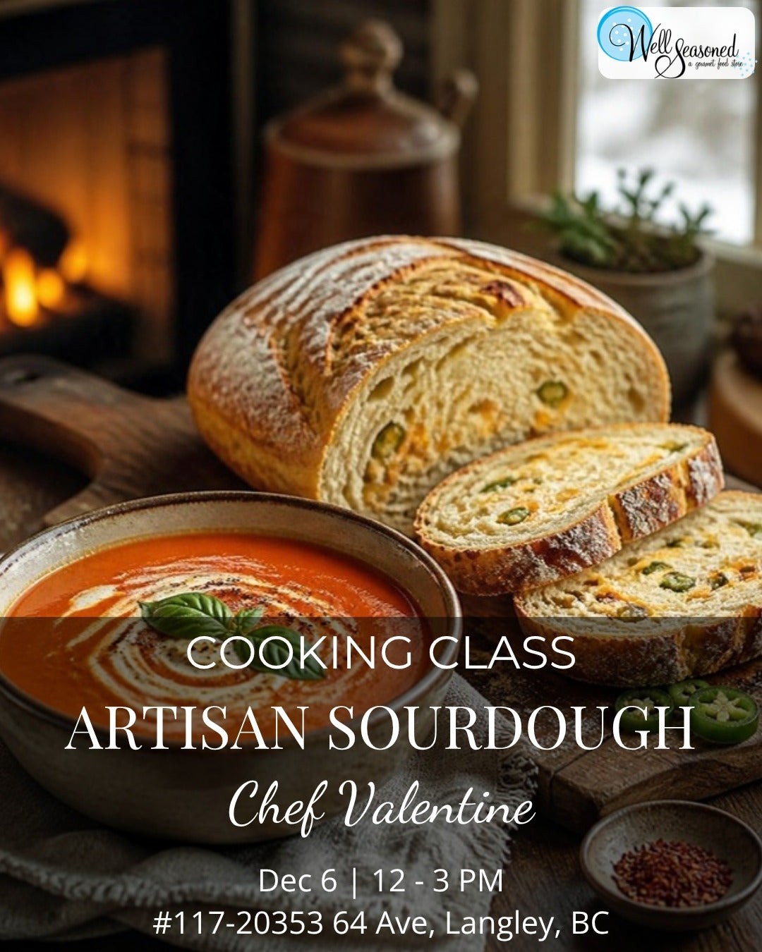 Dec 6 | Artisan Sourdough w/ Valentine Kitamura