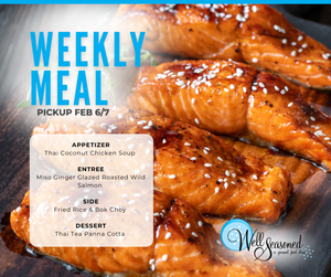 Weekly Meal Pick-Ups: Well Seasoned Gourmet-To-Go